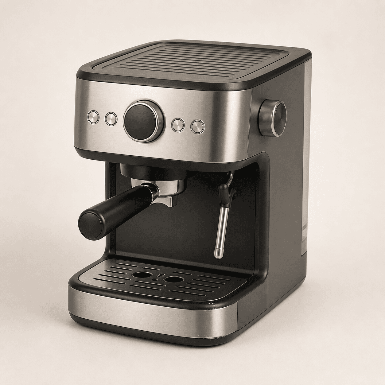 Rzeczywisty egzemplarz demonstracyjny ekspresu Barista 900, widok z przodu pod kątem